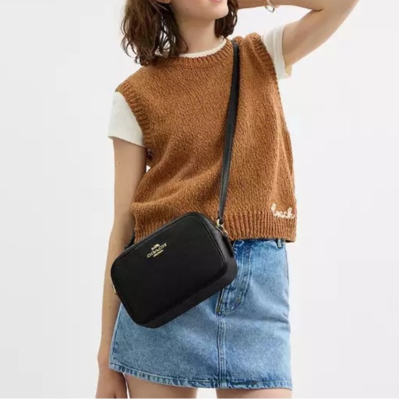 Coach Black Camera Crossbody Bag - Picture 2 of 11